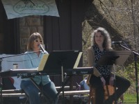Carol Caouette and Laurie Allman performing "River Croix"