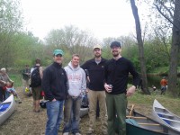 The crew of our two canoes.