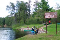 Howell Landing, Namekagon River (NPS photo)
