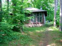 Pine Needles cabin on the banks of the St. Croix