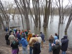 Well-wishers say bon voyage to Corey Mohan and wife Lois as they leave on canoe trip to Lake Superior Well-wishers say bon voyage to Corey Mohan and wife Lois as they leave on canoe trip to Lake Superior
