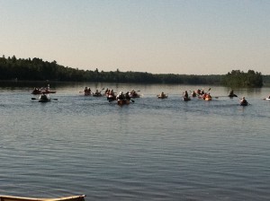 "Be Moved" paddlers