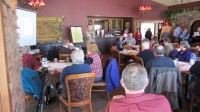 Facilitator Tom Borrup welcomes participants to the Heritage Discovery Workshop.