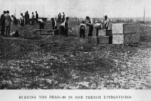 Burying the dead after the Great Hinckley Fire of 1894 Burying the dead after the Great Hinckley Fire of 1894