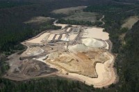 Tiller Corp's Grantsburg frack sand mine.