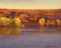 St. Croix River painting by Christopher Copeland