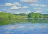 St. Croix River painting by Christopher Copeland