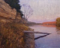 St. Croix River painting by Christopher Copeland
