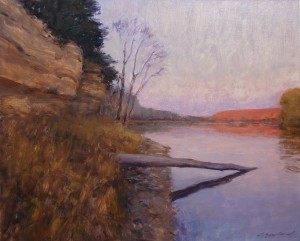 St. Croix River painting by Christopher Copeland