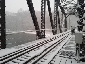 Hudson railroad bridge, Tim Ochocki