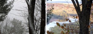 Winter and fall view comparison, Marty McKelvey