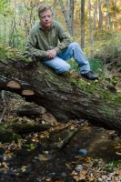 Ryan Rodgers at Falls Creek Scientific and Natural Area
