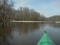 Photos: Kayaking season already underway for one paddler