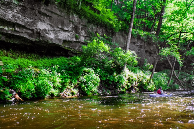 Apple River canyon, photo by John Schletty