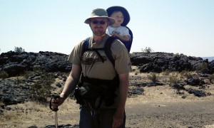 Rob Bignell with son Kieran
