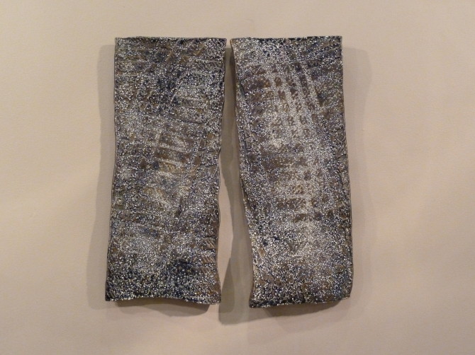 Noren Topographic Diptych, by Leila Denecke