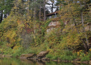 The Pine Needles Cabin on the banks of the St. Croix