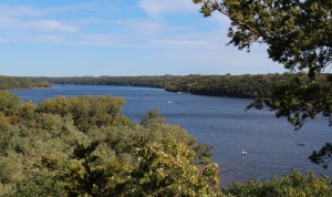 St. Croix River seen from Carpenter Nature Center