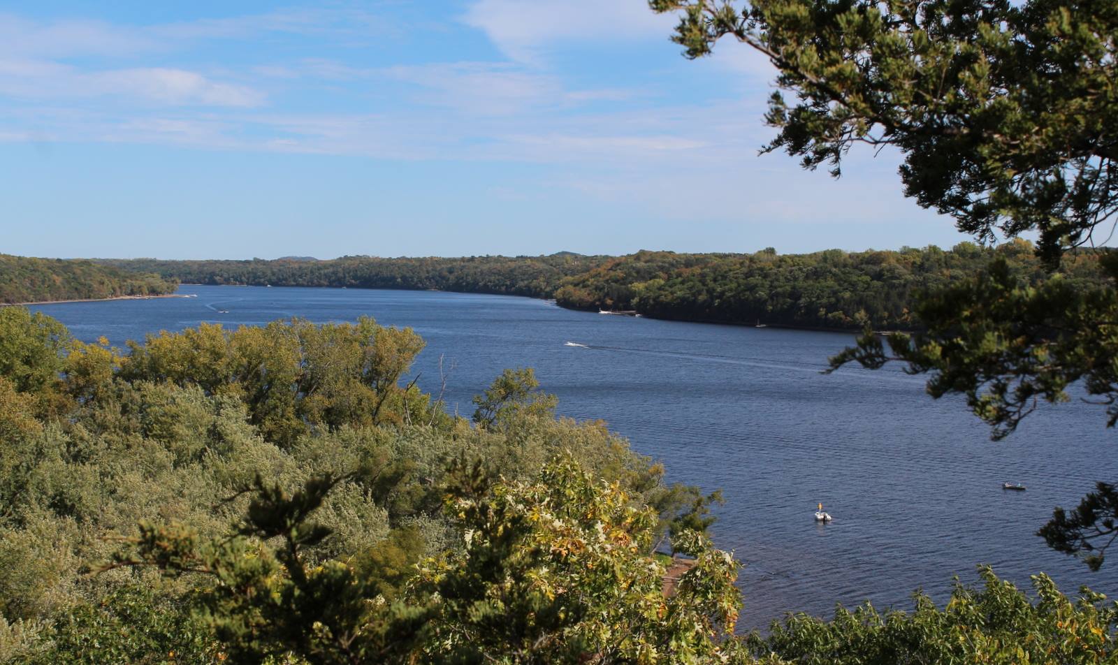 St. Croix River seen from Carpenter Nature Center