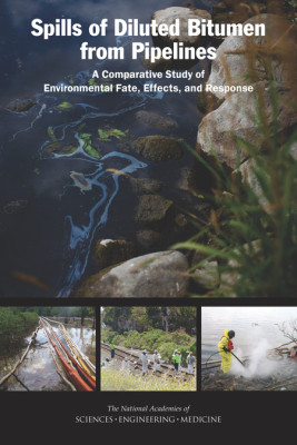 Cover of National Academies of Science report on diliuted bitumen