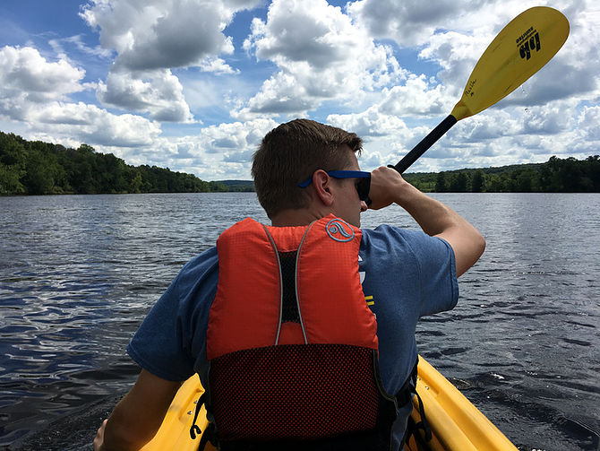 Kayaking on the St. Croix (Photo by Mikah Meyer)
