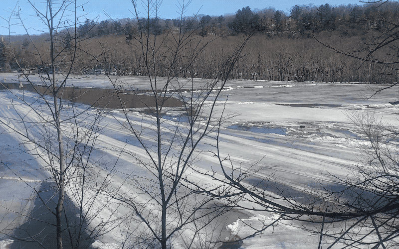 The return of open water is a lengthy process that happens quickly.