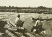 Photos show 1907 canoe trip down the St. Croix River