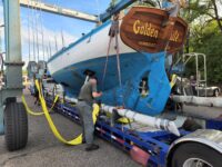 Historic sailboat to begin 10,000-mile anti-war voyage on St. Croix River