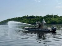 Stillwater launches new firefighting and rescue boat on the St. Croix River
